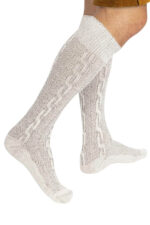 Men's Bavarian Socks White