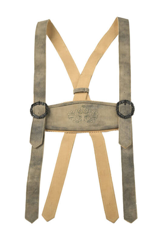 Unique Lederhosen Style Suspenders