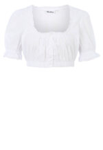 German Girl Dirndl White Blouse