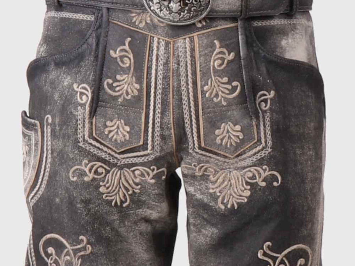 Alpine Male German Lederhosen: Hubert Lederhosen - Alpen Lederhosen
