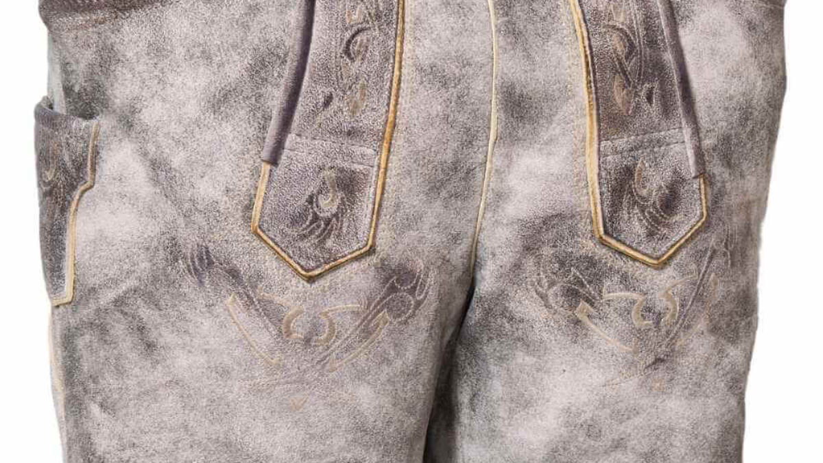 Stylish Men's Florian German Lederhosen- Alpen Lederhosen