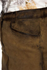 Hilda German Goat Suede Skirt