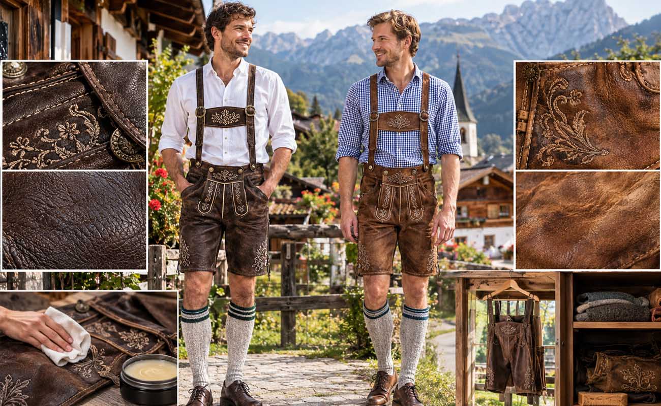 Goat Leather vs Deer Leather Lederhosen