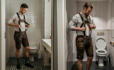 How Do You Go To The Bathroom With Suspenders