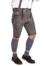 Male Authentic Black Lederhosen