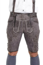 Male Authentic Black Lederhosen