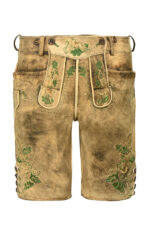 Men's Brown Suede Lederhosen Shorts