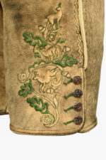 Men's Brown Suede Lederhosen Shorts