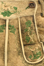 Men's Brown Suede Lederhosen Shorts