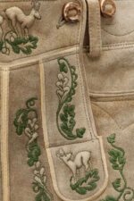 Ostarrichi Green Embroidery Lederhosen