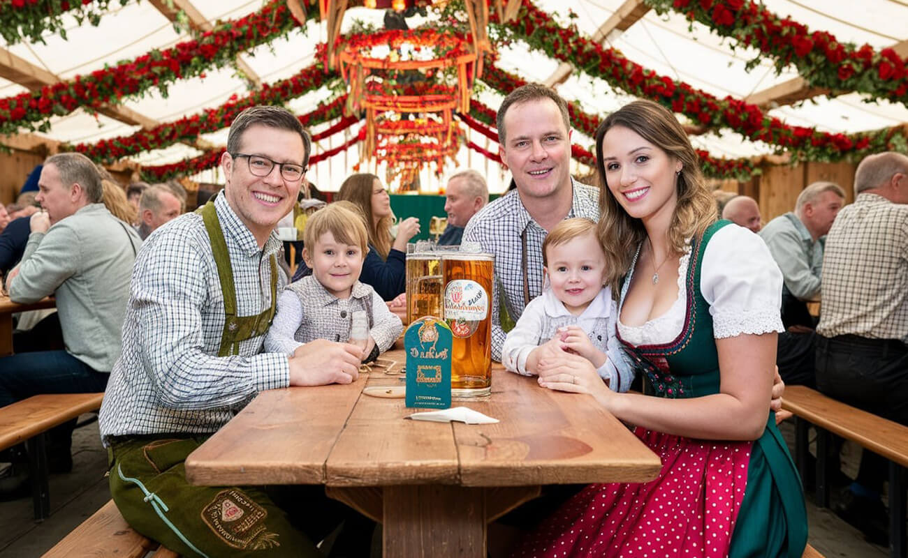 Are children Allowed in The Beer Tents At Oktoberfest