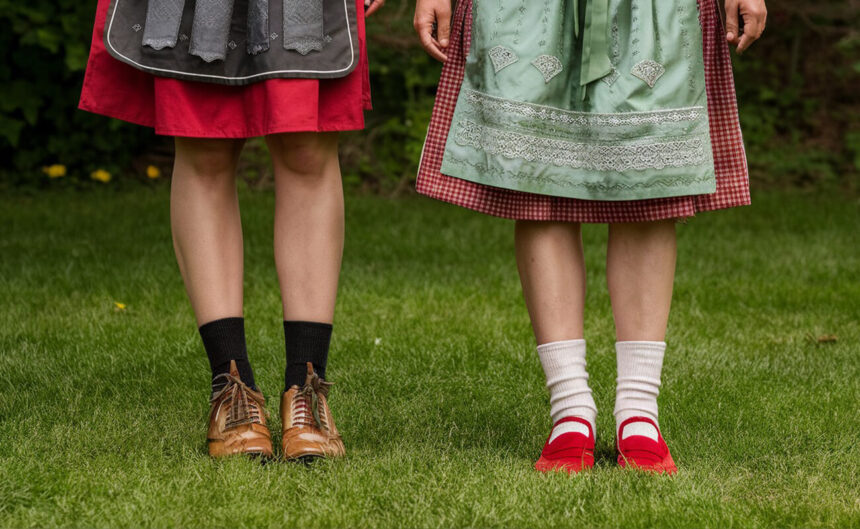 Do You Wear Socks With a Dirndl? - Alpen Lederhosen