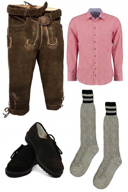 Timothée Traditional Bavarian Bundhosen Outfit Set