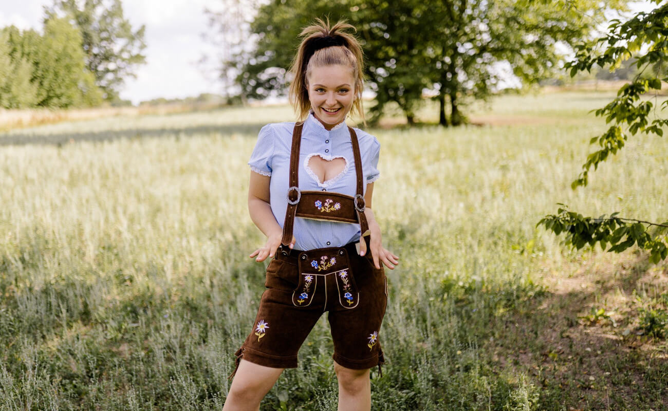 Highlighting Alpen Lederhosen