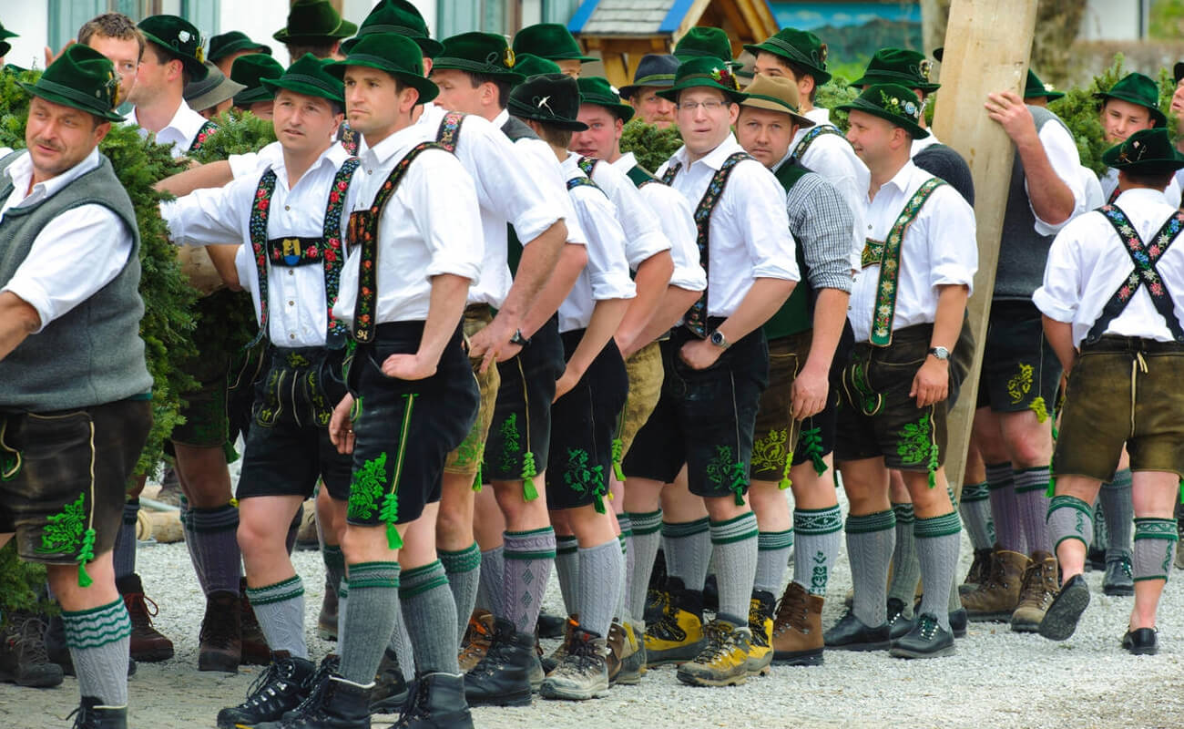 Men’s Traditional Bavarian Attire Lederhosen and Beyond