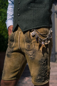 Traditional Bavarian Lederhosen