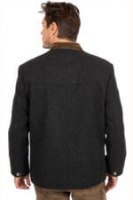 Heritage Black Wool Trachten Jacket