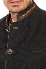 Heritage Black Wool Trachten Jacket