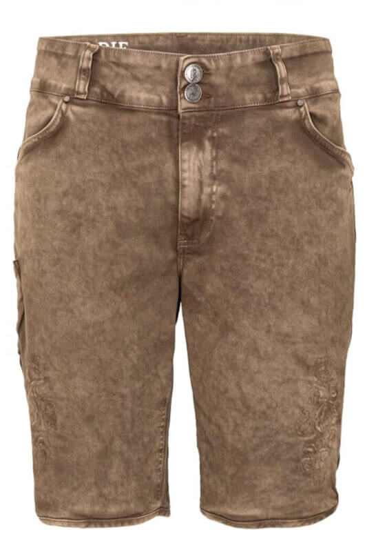 Valentin Denim Lederhosen Short
